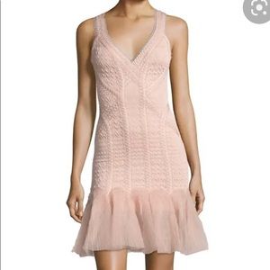 Gorgeous Herve Leger Natia dress in color Bare size Small.